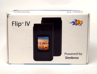 SIMBROS AT&T Cingular Flip 4 Smartflip IV U102AA 4G Phone AT&T Only *NEW SEALED*