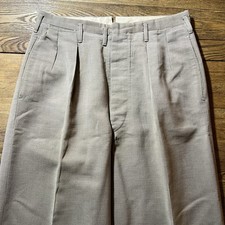 1930s/40s Palm Beach Pleated Trousers As-Is 29x29 Tan Beige