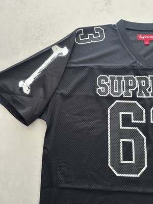 シャツ Supreme Bones Football Jersey Black XXL Supreme Bones Football Jersey Black Men's - FW25 - US
