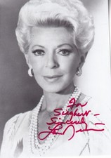 Lana Turner "Oscar-Gewinnerin" - original signiertes Foto