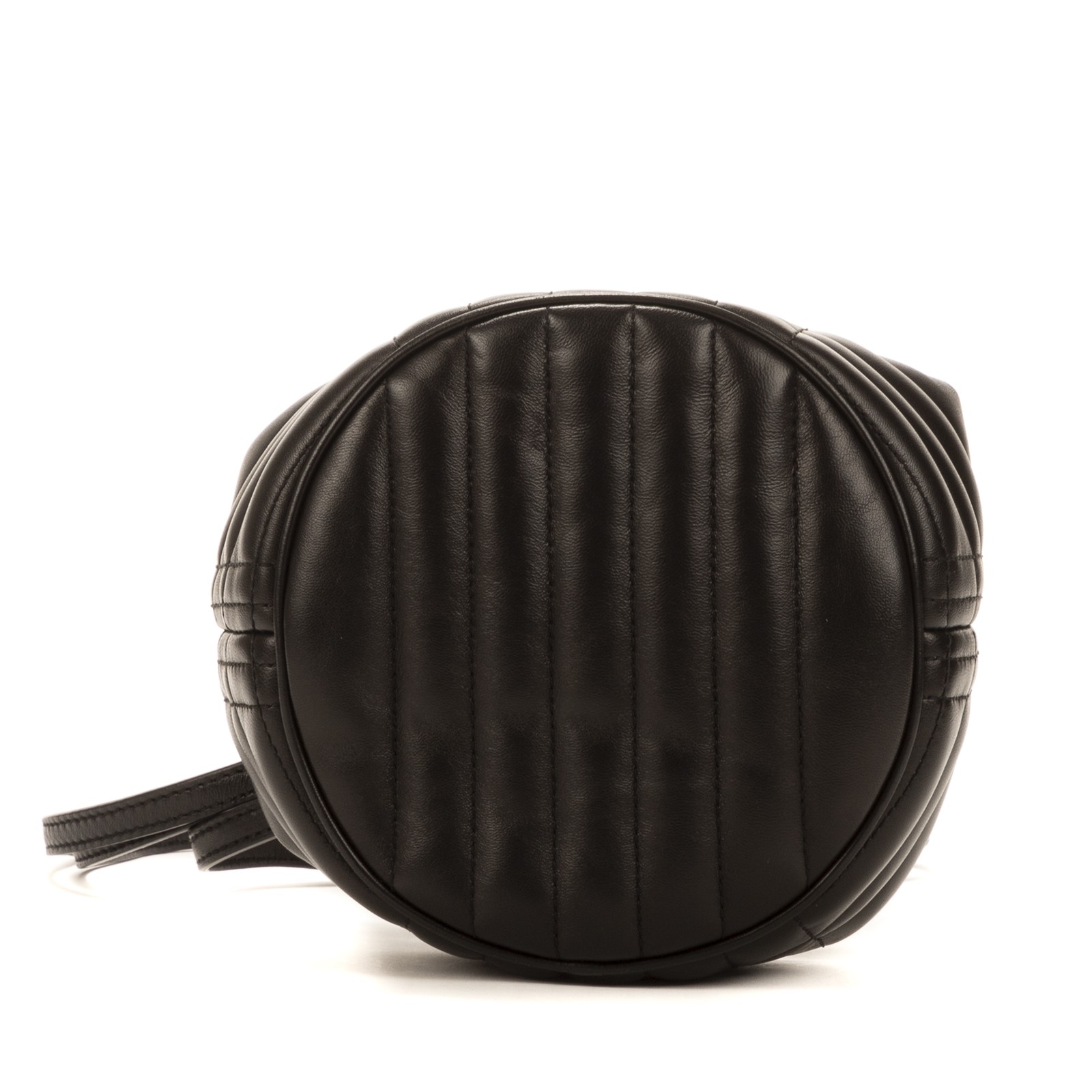 Burberry Black Lola Shoulder Bag Calfskin Leather image 6
