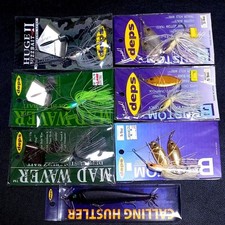 128. Depth Calling Hustler S. Huge Buzzbait Type 2. Mud Weaer. B Custom. set of