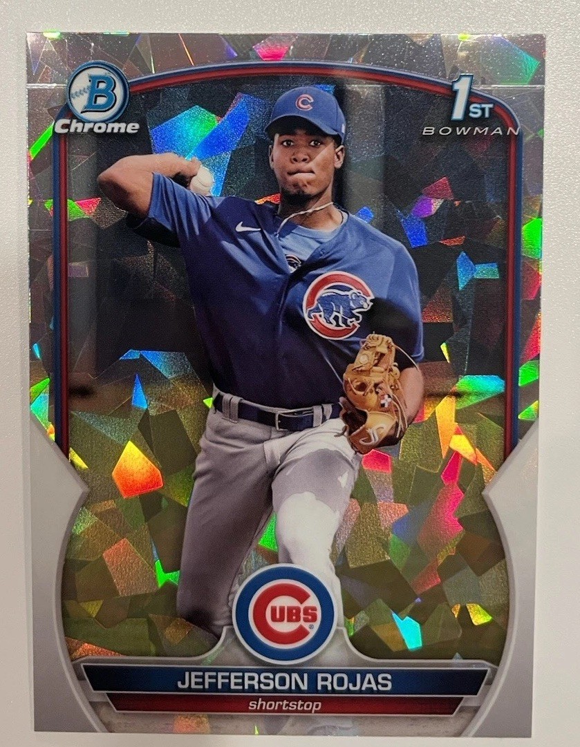 2023 Bowman - Chrome Prospects Jefferson Rojas #BCP-70 Atomic Refractor (RC)