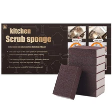 Foamworld 6Pcs Emery Sponge, Nano Carborundum Sponge, Hand Sanding Block, Kit...