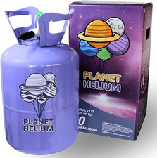 Balloon Helium Gas Disposable Cylinder Party Kit Canister Fills 50 Balloons Easy