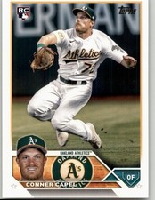 2023 Topps Conner Capel Rookie #418 RC Oakland Athletics