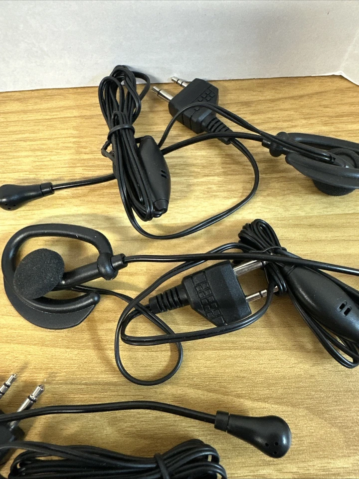 5 Headsets for Midland 2 Way Radios AVP1 & 2 DC Chargers Extra Talk G-Series - Image 3 of 4