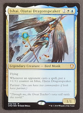 MTG Card - 1x Ishai Ojutai Dragonspeaker - Commander Anthology Volume II NM Foil