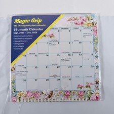2026 Calendar Ink Joyful Seasons Magic Grip 16-Month Wall Calendar 10x10 NWT