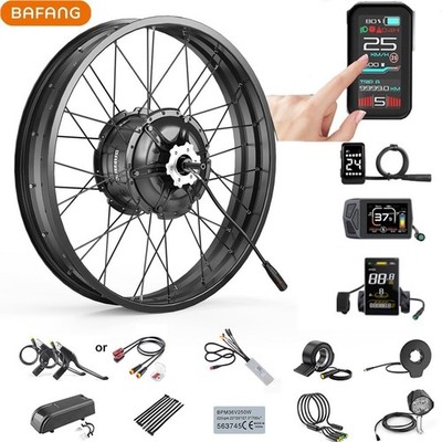 48V1000W Rear Wheel Hub Motor Electric Bike Conversion Kit for 20''26'' Fat Tire