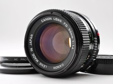 Canon New FD NFD 50mm F/1.4 MF Standard Lens Near Mint w/Filter From Japan 0296