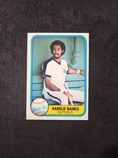⚾1981 Fleer #346 Harold Baines Rookie Card RC⚾Near Mint or Better⚾. rookie card picture