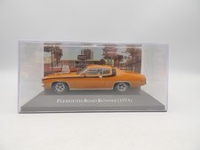 IXO Voiture Américaine - Plymouth Road Runner 1974 - Collection 1/43