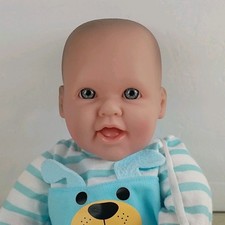 Berenguer JC Toy Co. 14 Inch Soft Body Baby Doll With Vinyl Limbs Head Paci