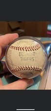 1980s Detroit Tigers Signed Team Ball Trammel Gibson Sparky HOF