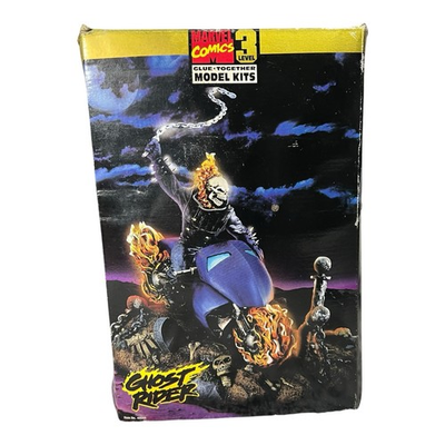 #ad VTG Marvel Comics 1996 Ghost Rider Snap Model Kit New $29.95