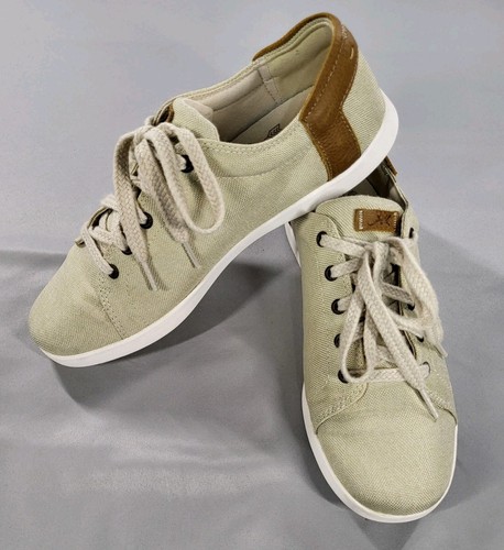 Chaco Women's Ionia Lace Canvas Sneakers in Sand