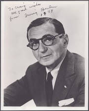 IRVING BERLIN - AUTOGRAPHED INSCRIBED PHOTOGRAPH 1978
