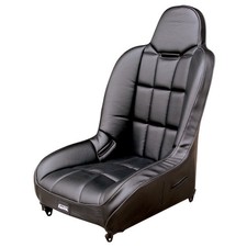 Off-road Suspension Seat Black Vinyl With Black Vinyl Inner Dunebuggy Vw