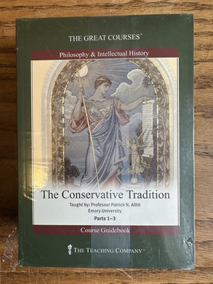 The Conservative Tradition Great Courses DVDs & GUIDEBOOK Patrick Allitt NEW