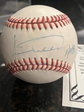 Kevin Mitchell Autographed Signed NL Baseball Giants, COA The Score Board, Inc. 