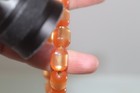 Islamic old butterscotch Lucite /Plastic  prayer beads — photo 7