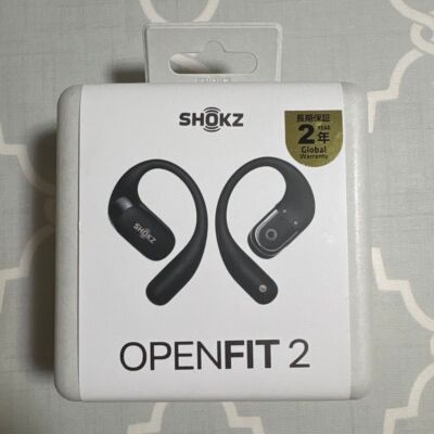 イヤホン Shokz OpenFit 2 - Black SKZ-EP-000045 Shokz OpenFit 2 SKZ-EP-000045 [ブラック]｜パソコン