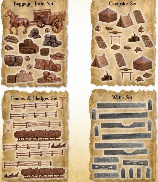 Дорожный ящик Mantic Terrain Crate KSTC106 Battlefield Crate, эксклюзивный для Kickstarter