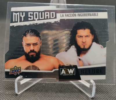 2022 UD Allure AEW My Squad #MC-4 La Faccion Ingobernable Andrade El Idolo Rush