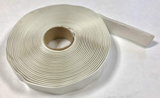 White Butyl Tape 1/8 Inch X 1 Inch X 30 Feet for Rv/Mobile Home Single Roll 1