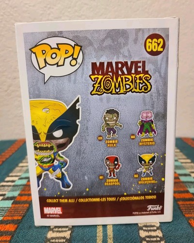 Zombie Wolverine #662 Funko Pop! Vinyl Figure Marvel Brand New Sealed Mint Cond - Picture 2 of 6