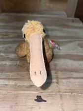 Beak 1998 TY Beanie Babie 9in plush Kiwi Bird w/ Tags
