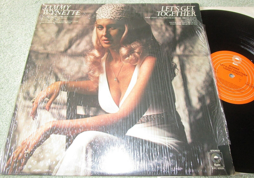 Tammy Wynette Let's Get Together Epic EPC 82026 Compilation 1977 Vinyl LP Album