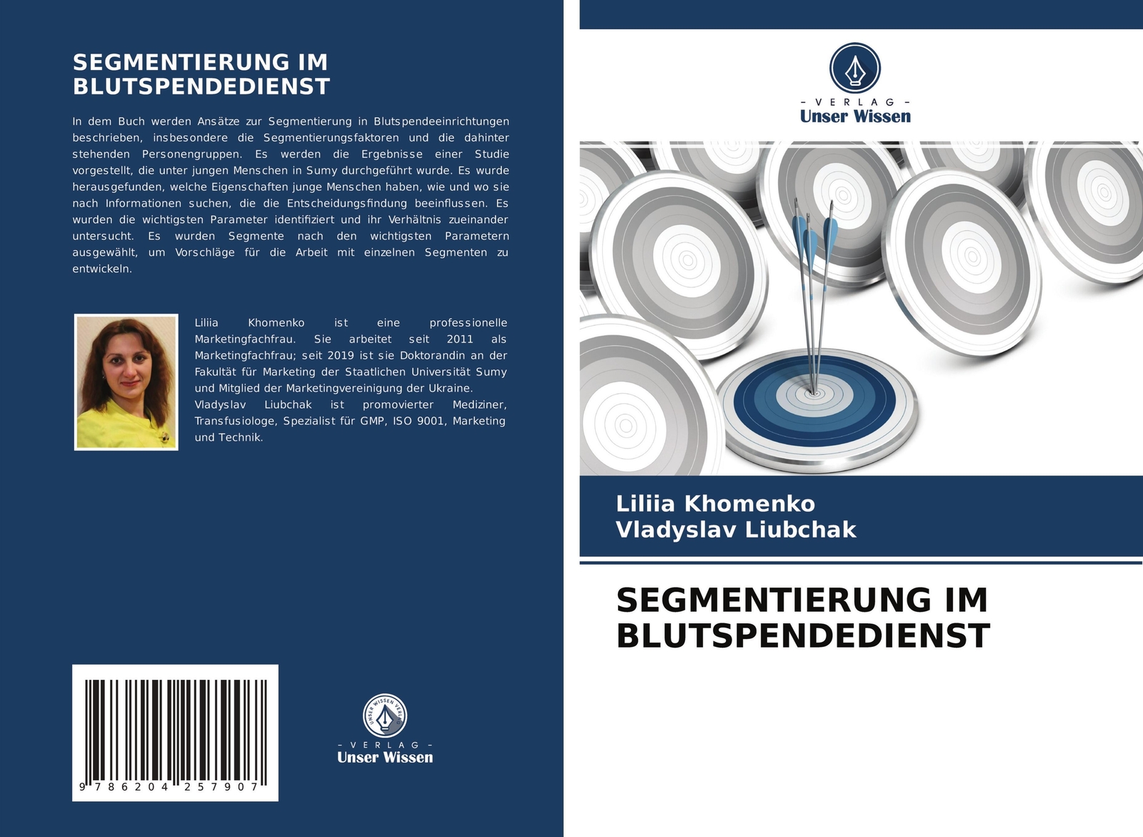 Thumbnail - Liliia Khomenko (u. A.) | Segmentierung Blutspendedienst | Taschenbuch