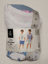 NWT Member's Mark 4-Piece Boys Playwear Shark Set 7