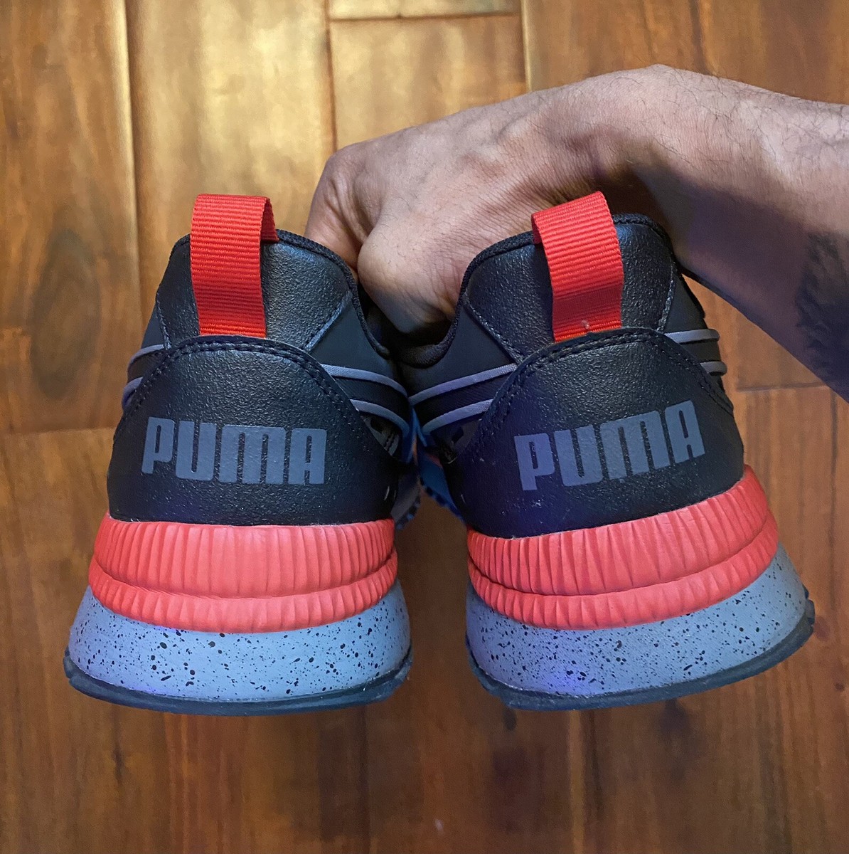 Puma Pacer Next Tr Speckle Mens Running Sneakers Shoes size 12 (373460 01)  | eBay