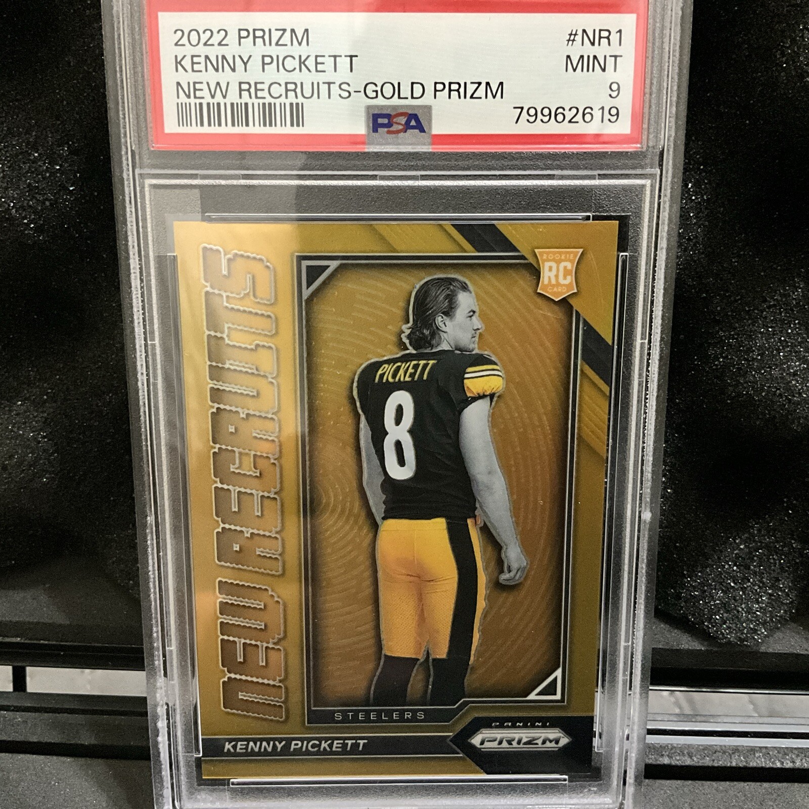 Kenny Pickett Panini Prizm New Recruits #NR1 Gold Prizm