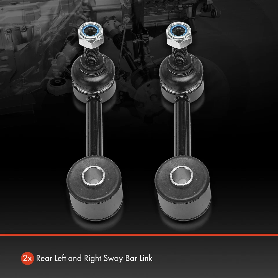 Комплект из 2 звеньев стабилизатора подвески заднего хода для Chevrolet Express 3500 GMC Savana 3500 - Изображение 3 из 4