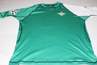 CAMISETA FUTBOL OFICIAL VINTAGE REAL BETIS DE CHAMPIONS LEAGUE