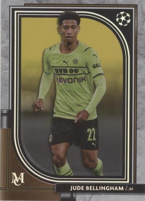 2021-22 Topps Museum Collection UCL Jude Bellingham #62 for sale  