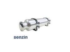 0.72 Gallon 4x15 Top Fill 14 Npt Aluminum Spun Vertical Fuel Tank Gas Tank Cell