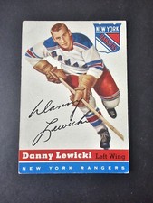 1954-55 Topps Hockey Danny Lewicki #23