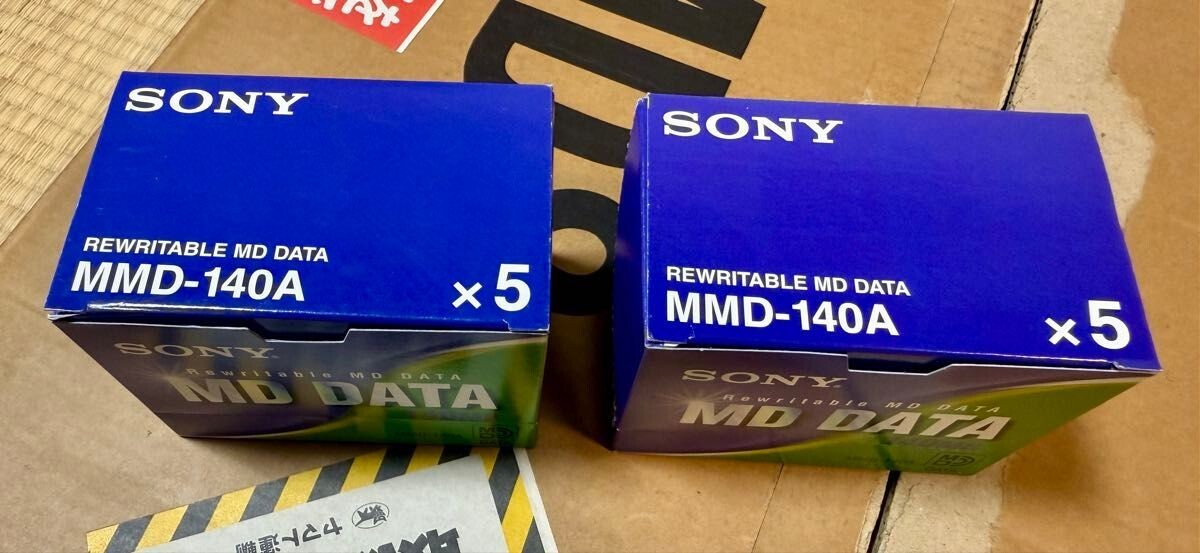 配信機器・PA機器・レコーディング機器 SONY MD DATA 140MB MMD-140A New ] SONY MD DATA 140MB MMD-140A Rewritable MD MiniDisc