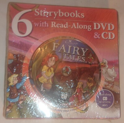 ⭕️新品　Storybooks with Read-Along DVD&CD Fairy Tales: 6 Storybooks with Read-Along DVD & CD: Creative