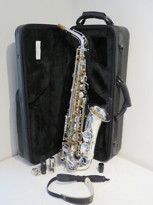 Selmer La Voix II SAS-280RS versilbertes Altsaxophon mit Koffer