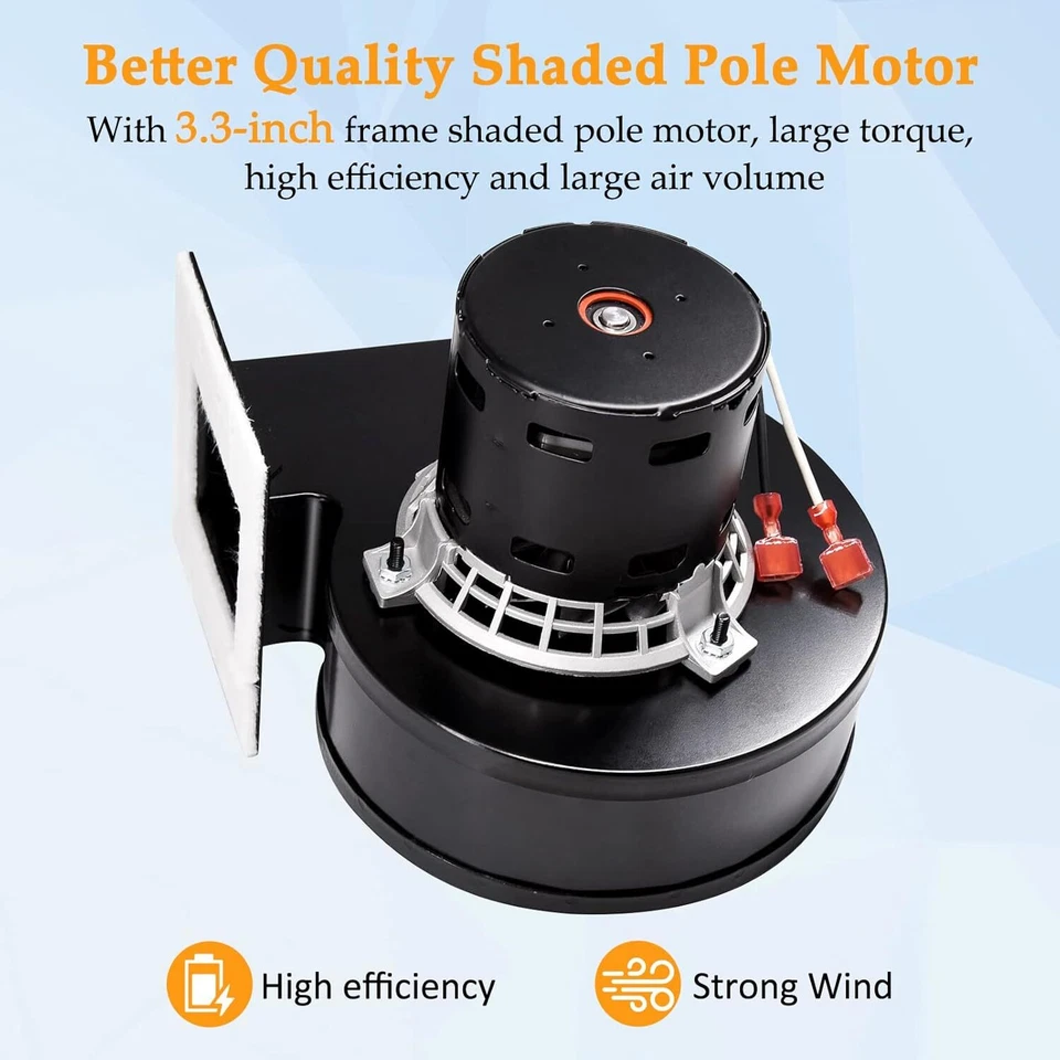 Ventilador de aire motor soplador Englander de repuesto 25-EP, 25-PDV, 25-PDVC, PU-4C442 nuevo Foto 4 de 4