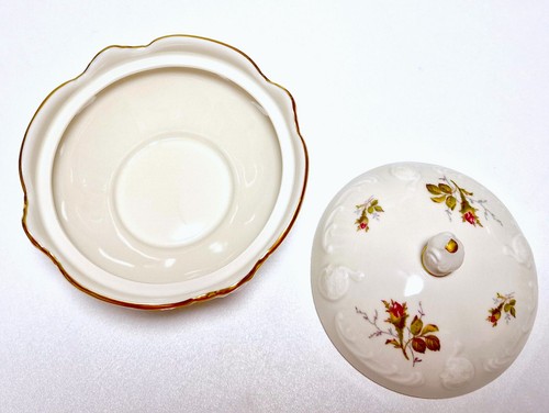 Rosenthal Classic Rose Porzellan - Deckeldose/Bonbonniere - Moosrose Dekor - Bild 4 von 8