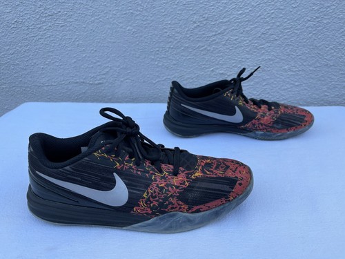 EUC Nike Kobe Mentality Women US 8.5 Youth 7Y Black Crimson 705387-010 X Laker X - Picture 7 of 10