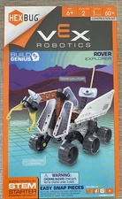 HEXBUG Vex Robotics ROVER Explorer STEM Starter Construct Kit 61 Pc