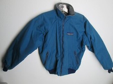 Vintage Patagonia Nylon and Fleece Jacket USA made rare Large Tag Blue sz 11/12